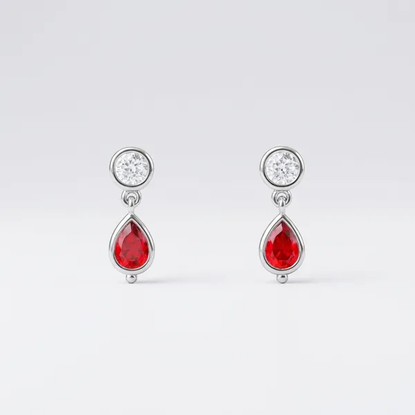Luna_Silver_Earrings_Red__|_Made_By_Pure_925_Silver