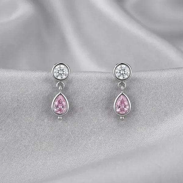 Luna_Silver_Earrings_Pink__|_Made_By_Pure_925_Silver