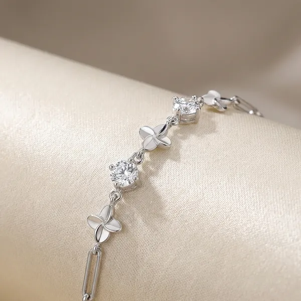 Twilight_Silver_Bracelet_White__|_Made_By_Pure_925_Silver