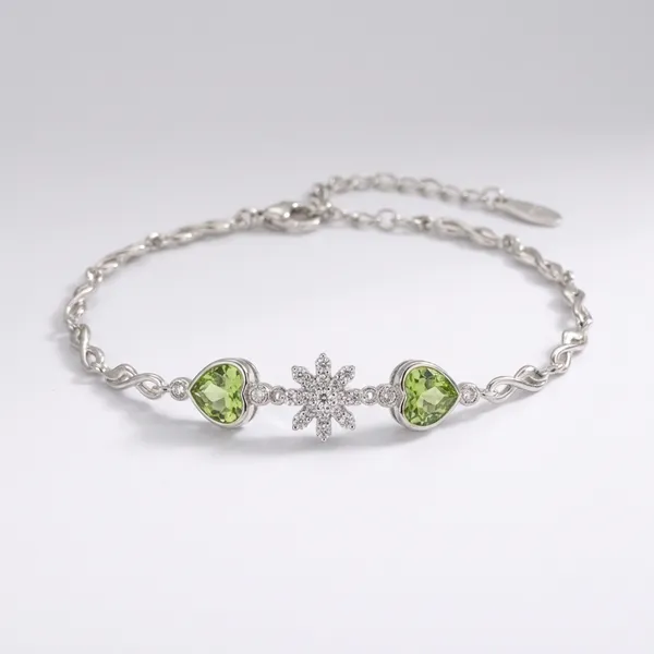 Iktara_Silver_Bracelet_Green__|_Made_By_Pure_925_Silver