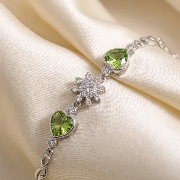 Iktara_Silver_Bracelet_Green__|_Made_By_Pure_925_Silver