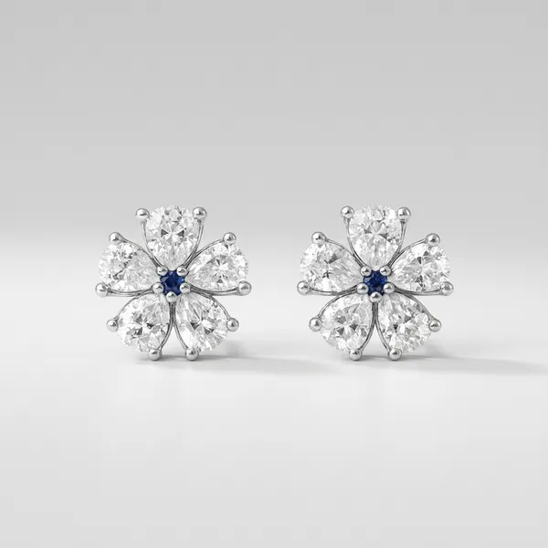 Bloom_Solitare_Silver_Studs_White__|_Made_By_Pure_925_Silver