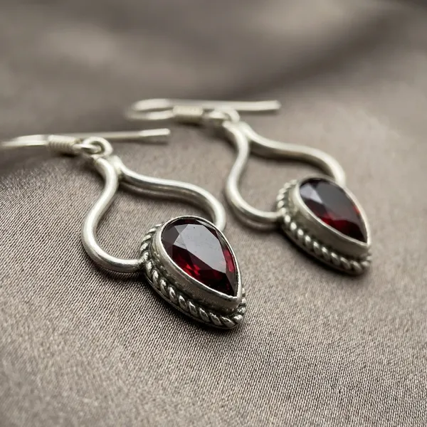 Gulaab_E_Sher_Silver_Earrings__|_Made_By_Pure_925_Silver