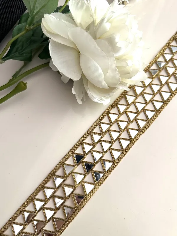 Premdas_Lace__Mirror_Lace_Border_-_9_Metre_Decorative_Embroidery_Trim_for_Saree_Borders,_Dupattas,_Dresses,_Lehengas,_Suits,_Blouses_and_DIY_Craft_Decoration
