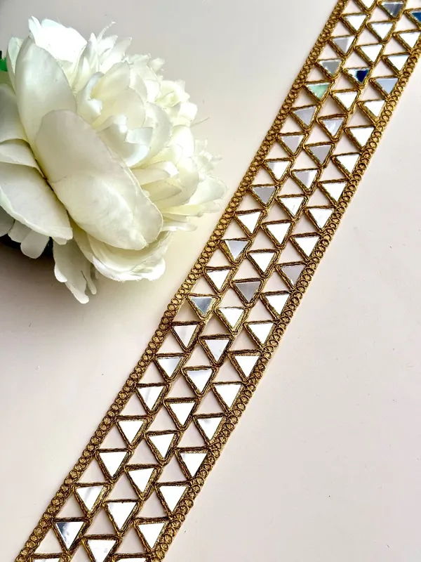 Premdas_Lace__Mirror_Lace_Border_-_9_Metre_Decorative_Embroidery_Trim_for_Saree_Borders,_Dupattas,_Dresses,_Lehengas,_Suits,_Blouses_and_DIY_Craft_Decoration
