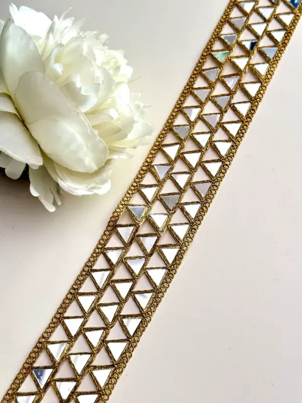 Premdas_Lace__Mirror_Lace_Border_-_9_Metre_Decorative_Embroidery_Trim_for_Saree_Borders,_Dupattas,_Dresses,_Lehengas,_Suits,_Blouses_and_DIY_Craft_Decoration