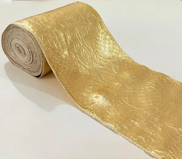 6_Inch_Golden_Gota_Lace_9_Meter_for_Saree,_Lehenga,_Dupatta_&_Blouse_Border