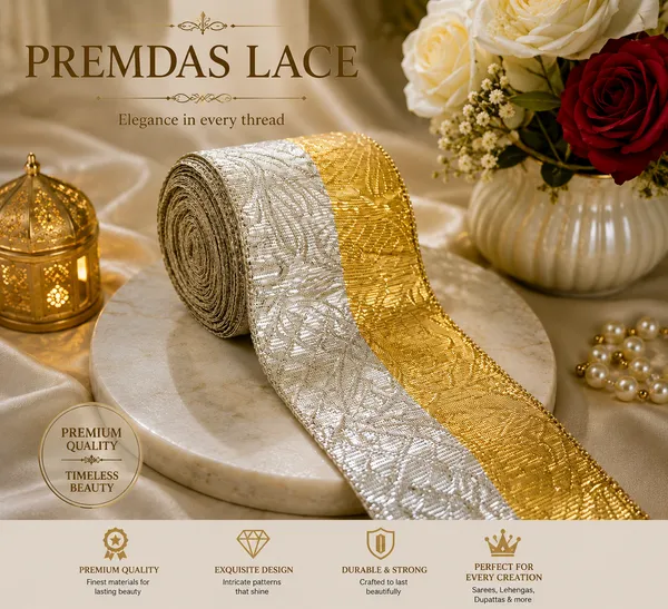 6_Inch_Golden_Gota_Lace_9_Meter_for_Saree,_Lehenga,_Dupatta_&_Blouse_Border_