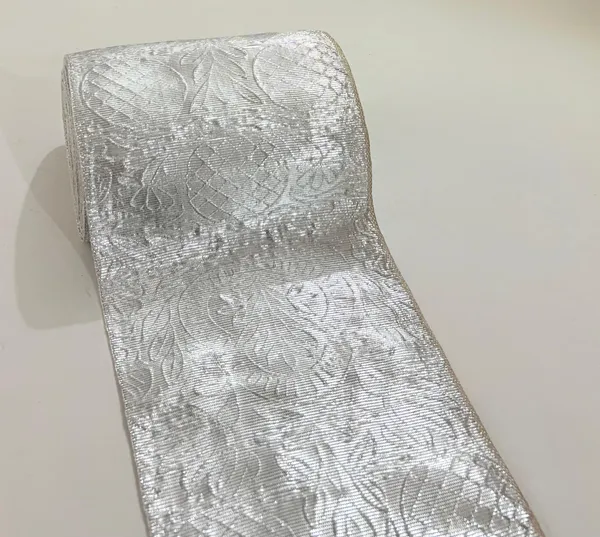 6_Inch_Silver_Gota_Lace_9_Meter_for_Saree,_Lehenga,_Dupatta_&_Blouse_Border