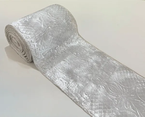 6_Inch_Silver_Gota_Lace_9_Meter_for_Saree,_Lehenga,_Dupatta_&_Blouse_Border