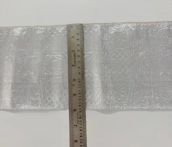 6_Inch_Silver_Gota_Lace_9_Meter_for_Saree,_Lehenga,_Dupatta_&_Blouse_Border