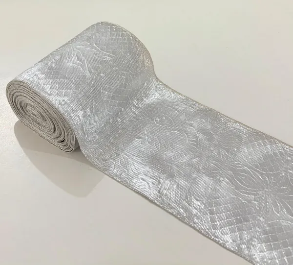 6_Inch_Silver_Gota_Lace_9_Meter_for_Saree,_Lehenga,_Dupatta_&_Blouse_Border