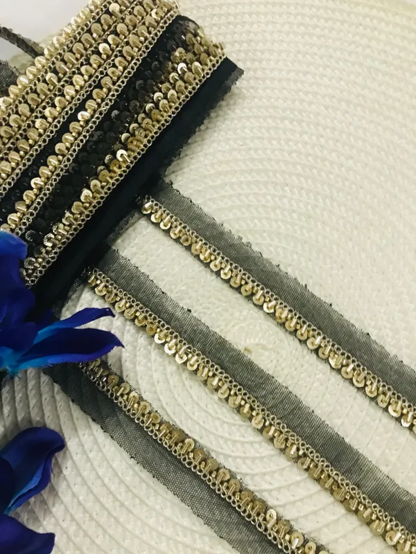 PREMDAS_LACE_Net_Fabric_Katdana_Nalki_Lace_For_Saree's_Border_Finetage_Pipe_Lace_for_Dresses,_Sarees,_Lehenga,_Suits,_Blouses,_Dupatta,_Chunni_and_Craft_(9meter)