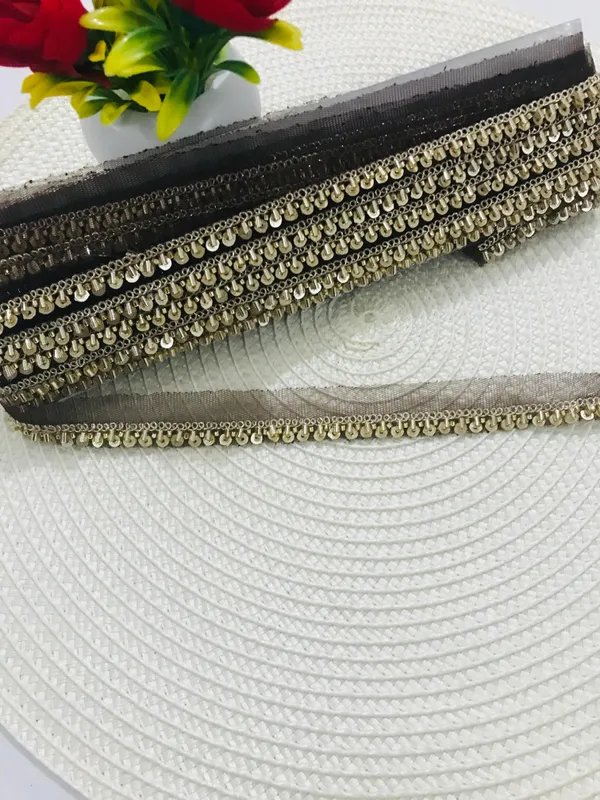 PREMDAS_LACE_Net_Fabric_Katdana_Nalki_Lace_for_Saree's_Border_Finetage_Pipe_Lace_for_Dresses,_Sarees,_Lehenga,_Suits,_Blouses,_Dupatta,_Chunni_and_Craft_(9meter)