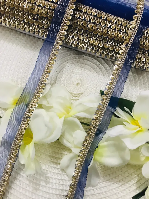 PREMDAS_LACE_Net_Fabric_Katdana_Nalki_Lace_for_Saree's_Border_Finetage_Pipe_Lace_for_Dresses,_Sarees,_Lehenga,_Suits,_Blouses,_Dupatta,_Chunri_and_Craft_(9meter)