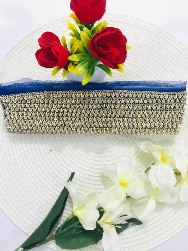 PREMDAS_LACE_Net_Fabric_Katdana_Nalki_Lace_for_Saree's_Border_Finetage_Pipe_Lace_for_Dresses,_Sarees,_Lehenga,_Suits,_Blouses,_Dupatta,_Chunri_and_Craft_(9meter)