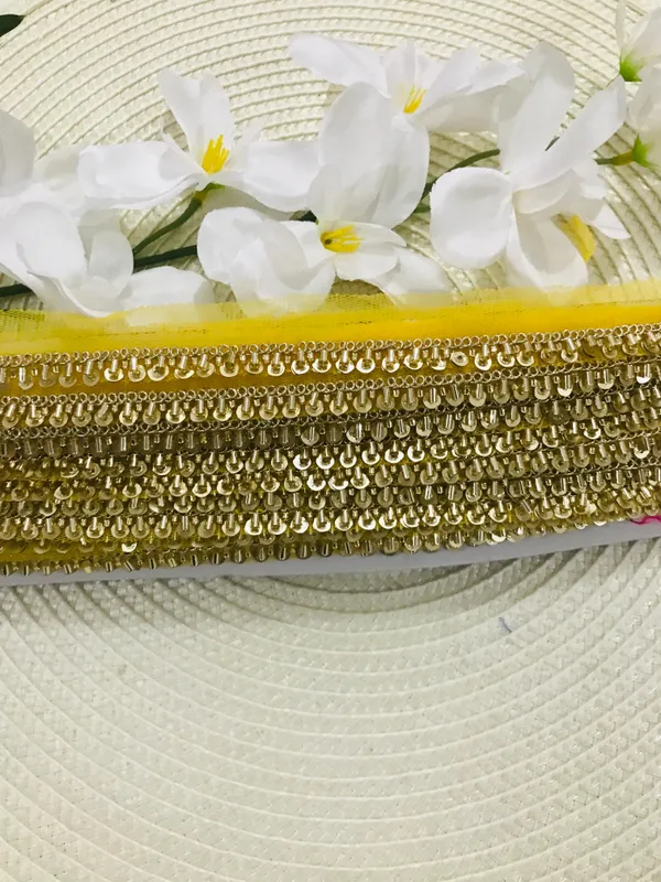 PREMDAS_LACE_Net_Fabric_Katdana_Nalki_Lace_for_Saree's_Border_Finetage_Pipe_Lace_for_Dresses,_Sarees,_Lehenga,_Suits,_Blouses,_Dupatta,_Chunri_and_Craft_(9meter)