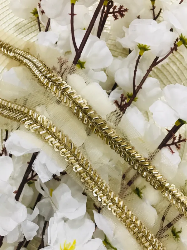 PREMDAS_LACE_Net_Fabric_Katdana_Nalki_Lace_for_Saree's_Border_Finetage_Pipe_Lace_for_Dresses,_Sarees,_Lehenga,_Suits,_Blouses,_Dupatta,_Chunri_and_Craft_(9meter)