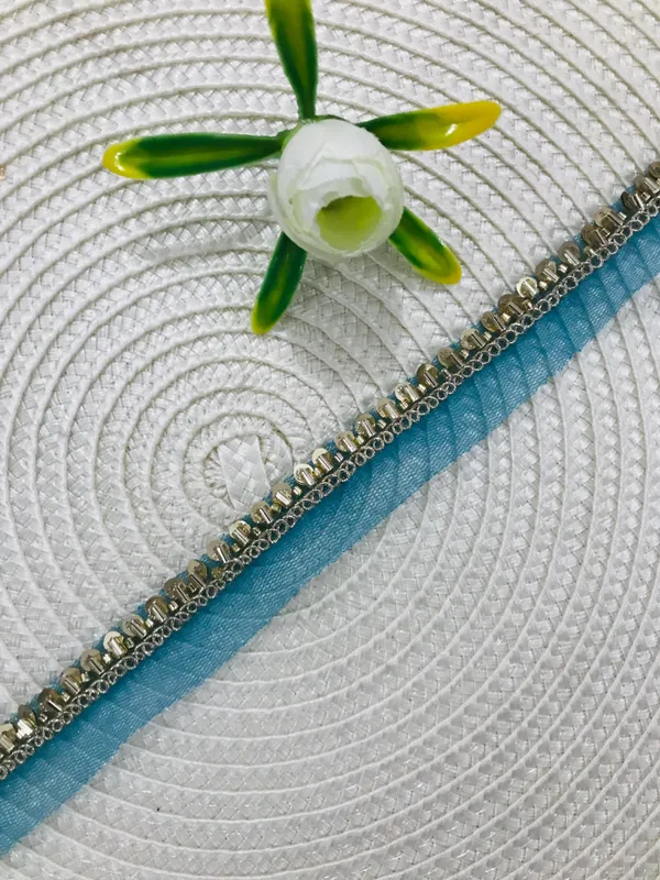 PREMDAS_LACE_Net_Fabric_Katdana_Nalki_Lace_for_Saree's_Border_Finetage_Pipe_Lace_for_Dresses,_Sarees,_Lehenga,_Suits,_Blouses,_Dupatta,_Chunri_and_Craft_(9meter)