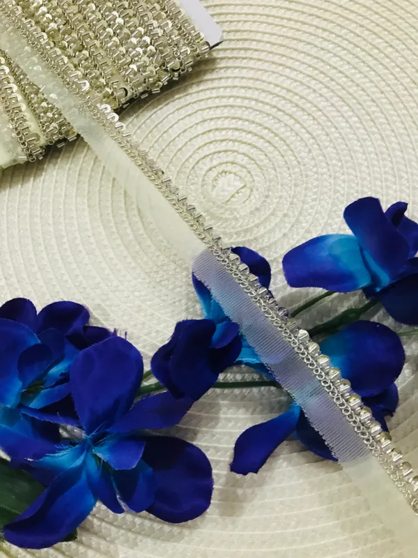 PREMDAS_LACE_Net_Fabric_Katdana_Nalki_Lace_for_Saree's_Border_Finetage_Pipe_Lace_for_Dresses,_Sarees,_Lehenga,_Suits,_Blouses,_Dupatta,_Chunri_and_Craft_(9meter)