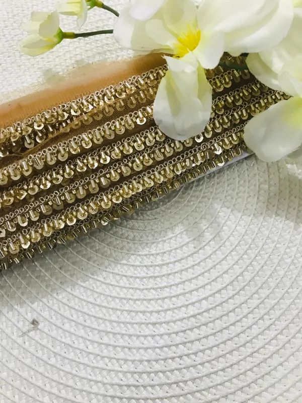PREMDAS_LACE_Net_Fabric_Katdana_Nalki_Lace_for_Saree's_Border_Finetage_Pipe_Lace_for_Dresses,_Sarees,_Lehenga,_Suits,_Blouses,_Dupatta,_Chunri_and_Craft_(9meter)