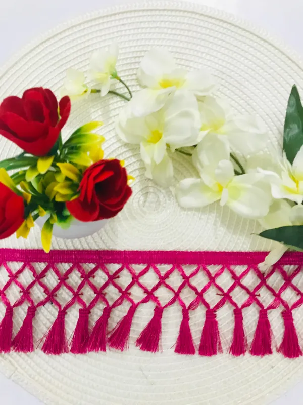 Premdas_Lacde_Tassel_Laces_and_Border_Material_Dresses,Blouse,Dupatta,Sari,Choli,Chunni,Sarees,Lehenga,Suits,Curtains,9_Meters