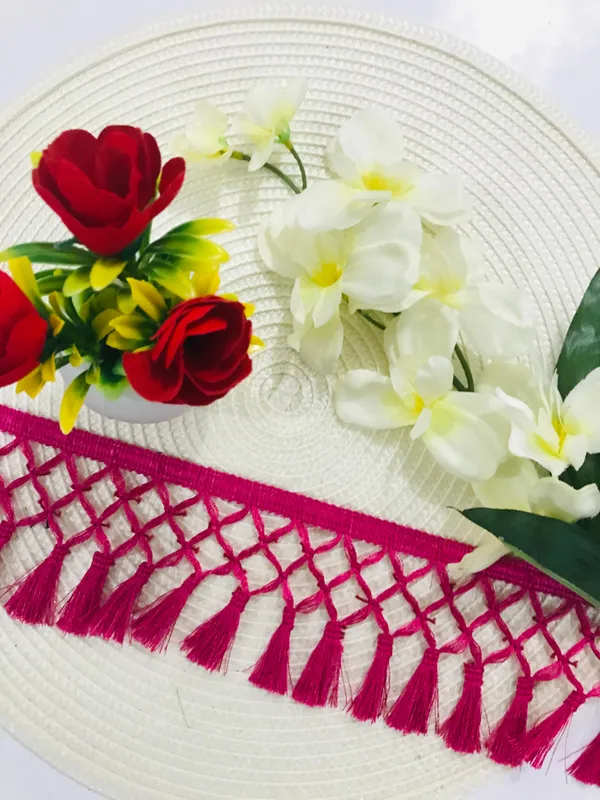 Premdas_Lacde_Tassel_Laces_and_Border_Material_Dresses,Blouse,Dupatta,Sari,Choli,Chunni,Sarees,Lehenga,Suits,Curtains,9_Meters