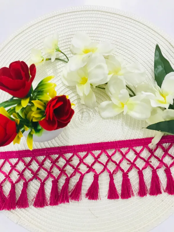 Premdas_Lacde_Tassel_Laces_and_Border_Material_Dresses,Blouse,Dupatta,Sari,Choli,Chunni,Sarees,Lehenga,Suits,Curtains,9_Meters