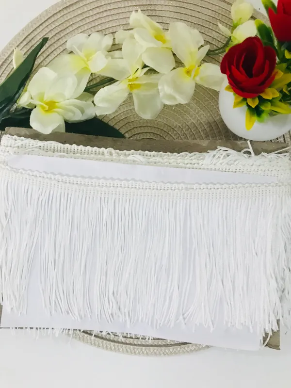 Premdas_Lace_9_Meter_Fringe_Trim_Lace_Polyesters_Fibred_Tassel_6Inch_Wide_For_Clothes_Accessories_Latin_Wedding_Dress_Dily_Lamp_Shade_Decoration_White_Cooler