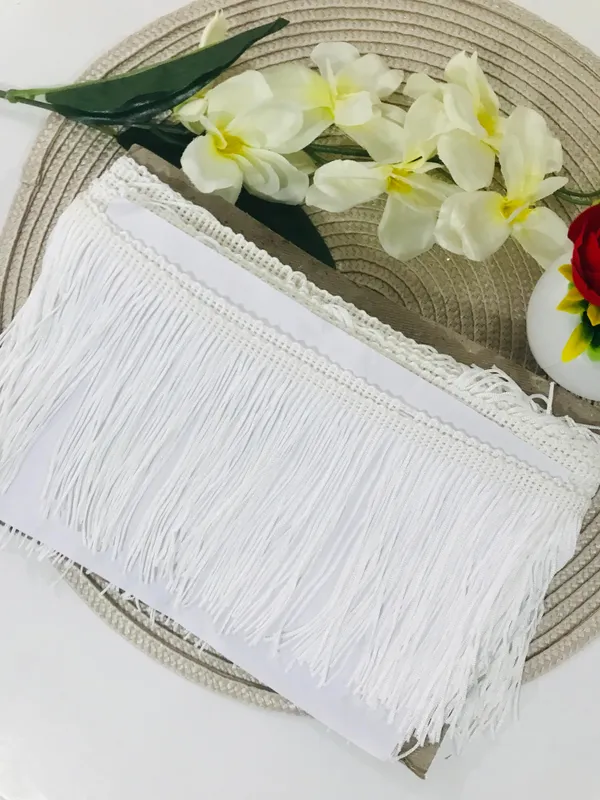 Premdas_Lace_9_Meter_Fringe_Trim_Lace_Polyesters_Fibred_Tassel_6Inch_Wide_For_Clothes_Accessories_Latin_Wedding_Dress_Dily_Lamp_Shade_Decoration_White_Cooler