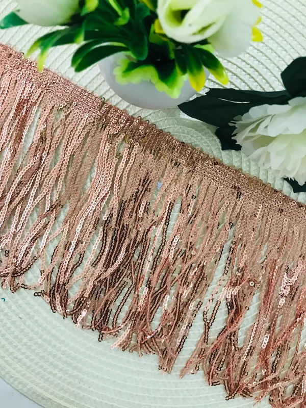 Premdas_Lace_Colorful_Sequin_Tassel_Lace_Trim_Ribbon_Fringe_DIY_Handmade_Dance_Performance_Clothing_Decoration_Accessorie_(3miter)_Length_-_6_Inch