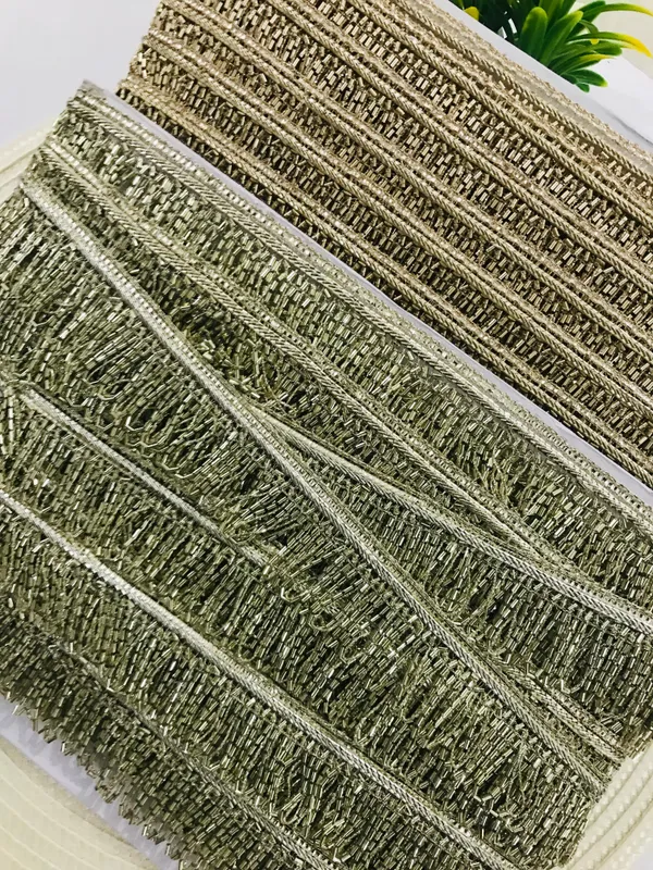 Premdas_Lace_Indian_High_Class_Fashionable_Gold_Beaded_Big_Tassel_Lace_Trim_for_Designing_Dresses_and_Used_for_Fabulous_Embellishment_Looks
