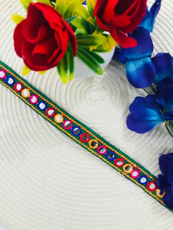 Premdas_Lace_Multicolor_Banjara_Trims,_Embroidery_Multicolor_Banjara_Sewing_Lace,_For_Junk_Journals,_Scrapbooking,_Art_Craft_Project,_Thread_Work_Sari_Trim_Multi_colour_9Mter