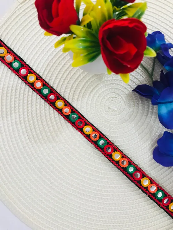 Premdas_Lace_Multicolor_Banjara_Trims,_Embroidery_Multicolor_Banjara_Sewing_Lace,_For_Junk_Journals,_Scrapbooking,_Art_Craft_Project,_Thread_Work_Sari_Trim_Multi_colour_9Mter