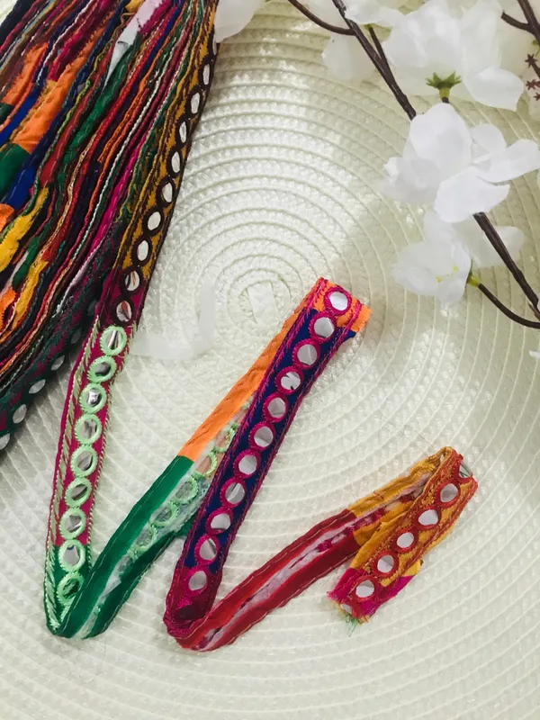 Premdas_Lace_Multicolor_Banjara_Trims,_Embroidery_Multicolor_Banjara_Sewing_Lace,_For_Junk_Journals,_Scrapbooking,_Art_Craft_Project,_Thread_Work_Sari_Trim_Multi_colour_9Mter