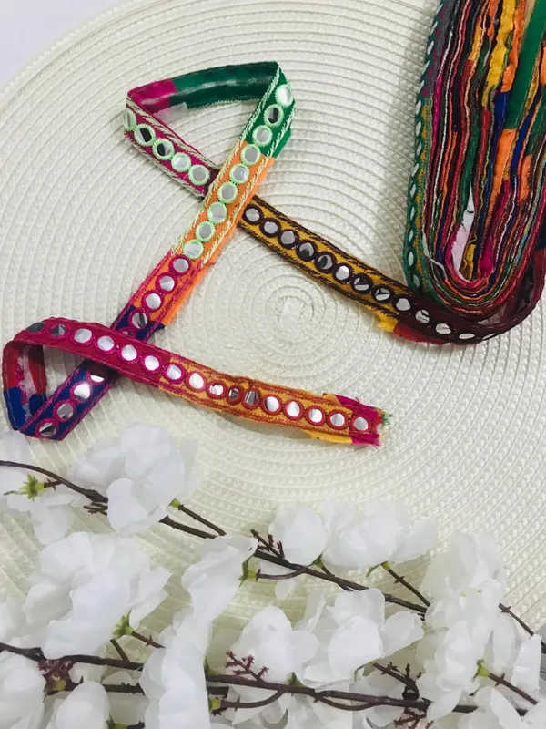 Premdas_Lace_Multicolor_Banjara_Trims,_Embroidery_Multicolor_Banjara_Sewing_Lace,_For_Junk_Journals,_Scrapbooking,_Art_Craft_Project,_Thread_Work_Sari_Trim_Multi_colour_9Mter
