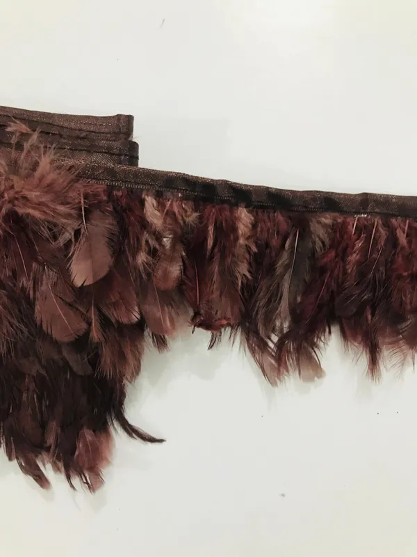 Premdas_Lace_Natural_Dyed_Feathers_Lace_Ethnic_Wear_Trim_Lace_Border_Craft_Material_for_Wedding_Party_Suits,_Sarees,_Lehengas,_Dresses_Embellishment_Designing_&_Tailoring_Purpose_9_Meter