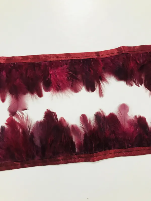 Premdas_Lace_Natural_Dyed_Feathers_Lace_Ethnic_Wear_Trim_Lace_Border_Craft_Material_for_Wedding_Party_Suits,_Sarees,_Lehengas,_Dresses_Embellishment_Designing_&_Tailoring_Purpose_9_Meter