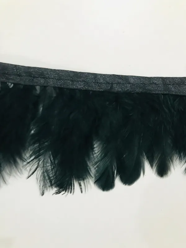 Premdas_Lace_Natural_Dyed_Feathers_Lace_Ethnic_Wear_Trim_Lace_Border_Craft_Material_for_Wedding_Party_Suits,_Sarees,_Lehengas,_Dresses_Embellishment_Designing_&_Tailoring_Purpose_9_Meter