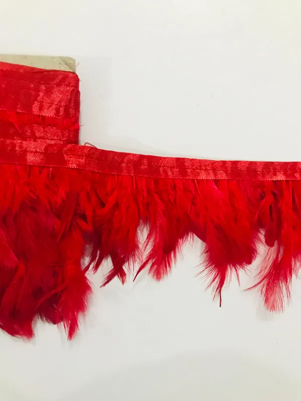 Premdas_Lace_Natural_Dyed_Feathers_Lace_Ethnic_Wear_Trim_Lace_Border_Craft_Material_for_Wedding_Party_Suits,_Sarees,_Lehengas,_Dresses_Embellishment_Designing_&_Tailoring_Purpose_9_Meter