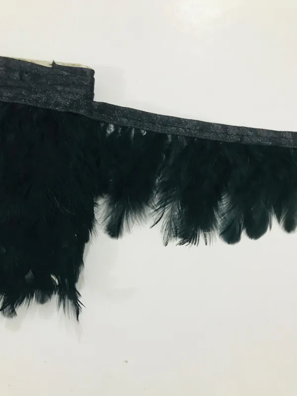Premdas_Lace_Natural_Dyed_Feathers_Lace_Ethnic_Wear_Trim_Lace_Border_Craft_Material_for_Wedding_Party_Suits,_Sarees,_Lehengas,_Dresses_Embellishment_Designing_&_Tailoring_Purpose_9_Meter