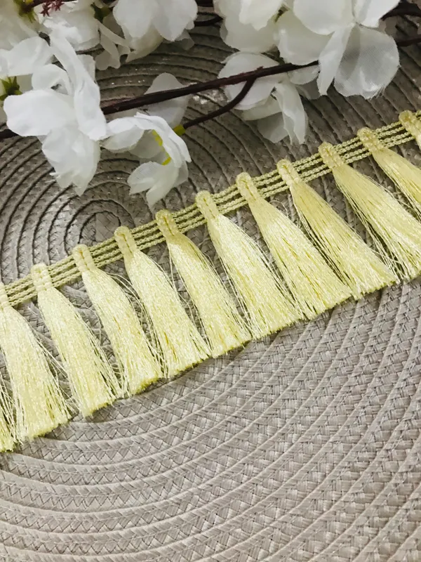 Premdas_Lace_Tassel_Fringe_Sequence_Lace_Border_for_Dresse,_Saree,_Lehenga,_Dupatta,_Bag,_Craft_and_Decorations_Colour_(9_Metre)