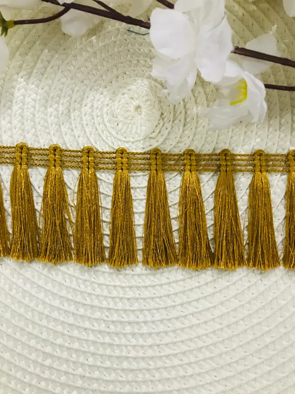 Premdas_Lace_Tassel_Fringe_Sequence_Lace_Border_for_Dresse,_Saree,_Lehenga,_Dupatta,_Bag,_Craft_and_Decorations_Colour_(9_Metre)