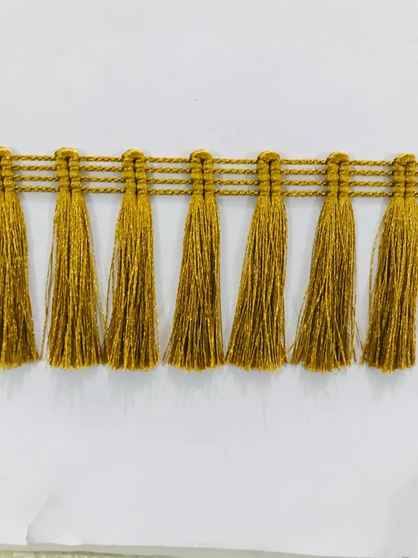 Premdas_Lace_Tassel_Fringe_Sequence_Lace_Border_for_Dresse,_Saree,_Lehenga,_Dupatta,_Bag,_Craft_and_Decorations_Colour_(9_Metre)