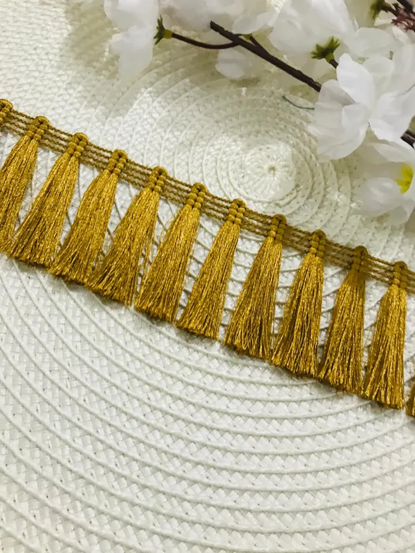 Premdas_Lace_Tassel_Fringe_Sequence_Lace_Border_for_Dresse,_Saree,_Lehenga,_Dupatta,_Bag,_Craft_and_Decorations_Colour_(9_Metre)