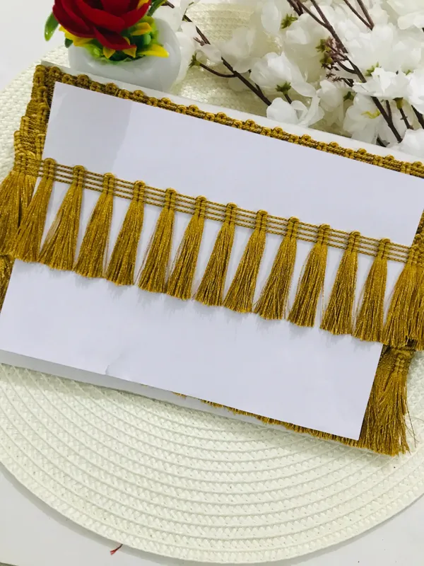 Premdas_Lace_Tassel_Fringe_Sequence_Lace_Border_for_Dresse,_Saree,_Lehenga,_Dupatta,_Bag,_Craft_and_Decorations_Colour_(9_Metre)