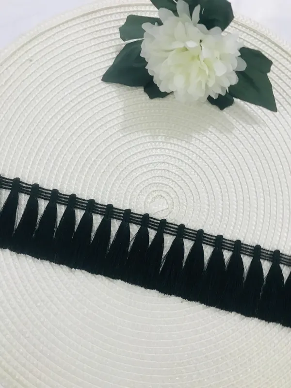 Premdas_Lace_Tassel_Fringe_Sequence_Lace_Border_for_Dresse,_Saree,_Lehenga,_Dupatta,_Bag,_Craft_and_Decorations_Colour_(9_Metre)