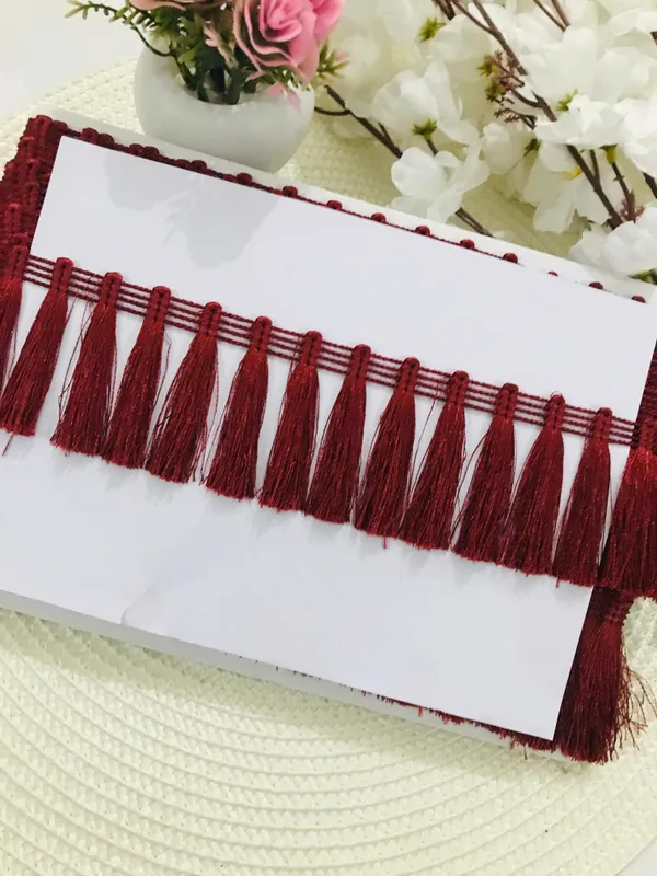 Premdas_Lace_Tassel_Fringe_Sequence_Lace_Border_for_Dresse,_Saree,_Lehenga,_Dupatta,_Bag,_Craft_and_Decorations_Colour_(9_Metre)