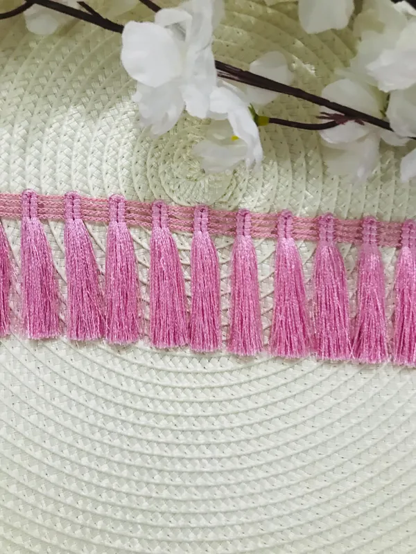 Premdas_Lace_Tassel_Fringe_Sequence_Lace_Border_for_Dresse,_Saree,_Lehenga,_Dupatta,_Bag,_Craft_and_Decorations_Colour_(9_Metre)