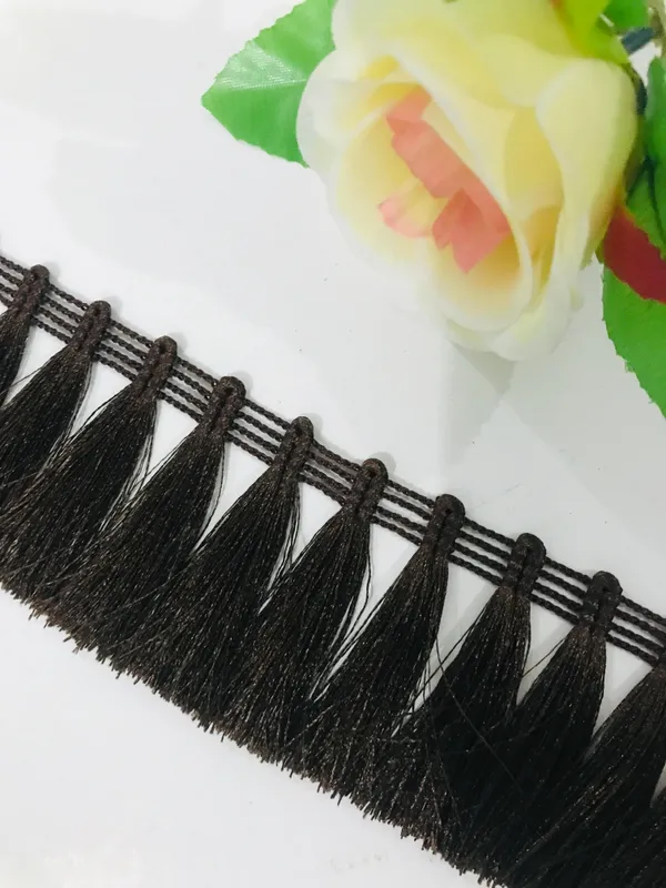 Premdas_Lace_Tassel_Fringe_Sequence_Lace_Border_for_Dresse,_Saree,_Lehenga,_Dupatta,_Bag,_Craft_and_Decorations_Colour_(9_Metre)